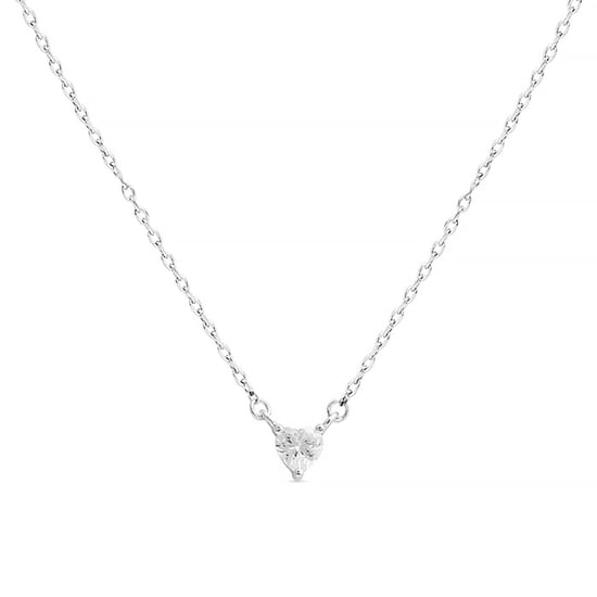 Luxenter, eqoyi halsketting in 925 sterling zilver en glanzend gerhodineerde cubic zirconia - Image 1