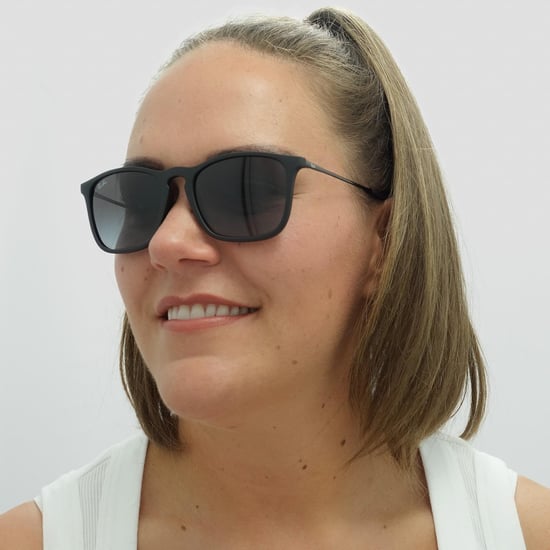 Rayban Zonnebril Erika 4171 Rubberen Havana Bruin Verloop 865/13 - Image 6