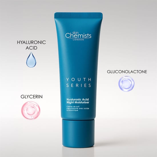 skinChemists 1% Hyaluronzuur Anti-Aging Nachtcrème 50ml - Image 3