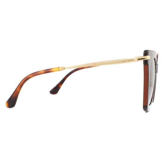 Jimmy Choo Zonnebril Ciara/G/S Ocy Ha Glitter Havana Bruin Verloop - Image 4