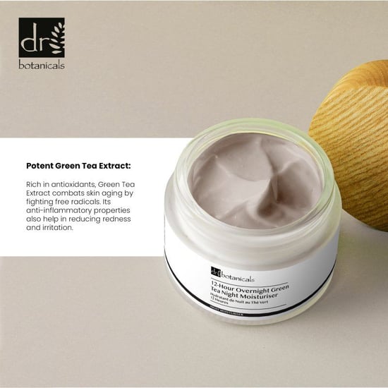 Dr. Botanicals 12-uurs anti-aging nachtcrème met groene thee 50 ml - Image 2