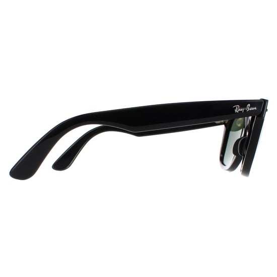 Ray-Ban Zonnebril Wayfarer 2140 901 Zwart Groen G-15 Medium 50mm - Image 4