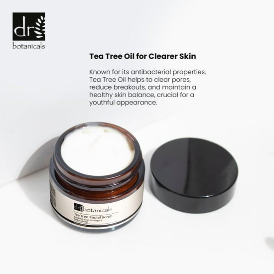 Dr Botanicals Eucalyptus & Tea Tree Gezichtscrub 50ml - Image 5