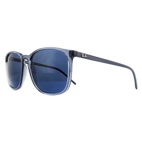 Ray-Ban Square Mannen Transparant Blauw Blauw Gradient Zonnebril - Image 2