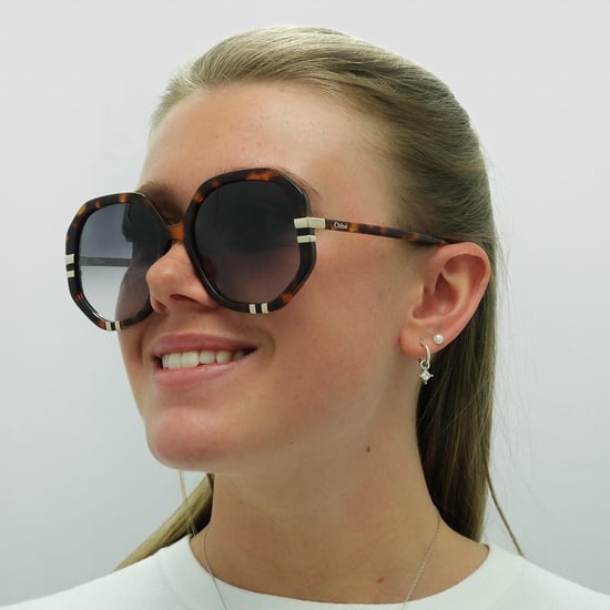 Chloe zonnebril CH0105S 004 Tortoise grijze gradiënt - Image 6