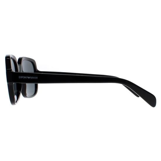 Emporio Armani Vierkante Dames Glanzend Zwart Donker Grijs EA4195 - Image 3