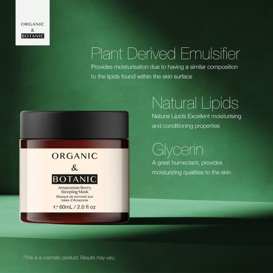 Organic & Botanic Amazone bessen anti-aging slaapmasker 60 ml - Image 5
