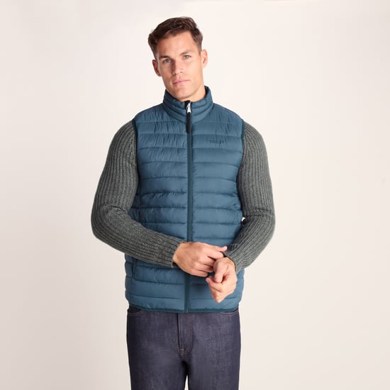 Gibson Mens Gilet Lagoon Blue - Image 1