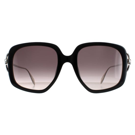 Alexander McQueen Square dames zwart zilver grijs gradiënt am0374s - Image 1
