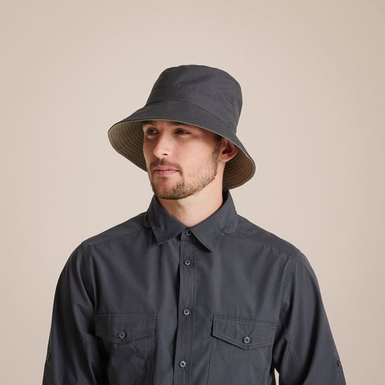 Craghoppers Expert Kiwi Bucket Hat (Koolstofgrijs) - Image 1