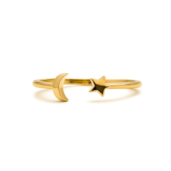 Luxenter Onsah ring, 18 karaat geelgoud afwerking - Image 4