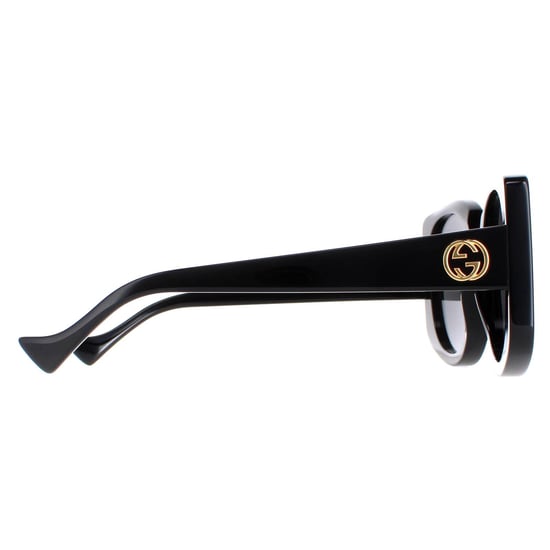 Gucci GG1257S 001 zwart grijze zonnebril - Image 4