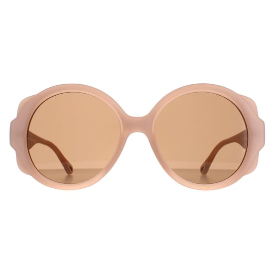 Chloe Round dames matte naakt bruin ch0120s - Image 1