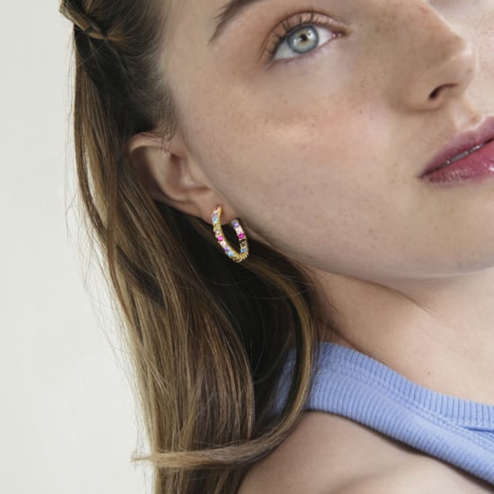 Luxent Sterling Zilver 925 Oorbellen met Veelkleurige Zirkonia's in 18K Geel Goud - Azarlo - Image 2