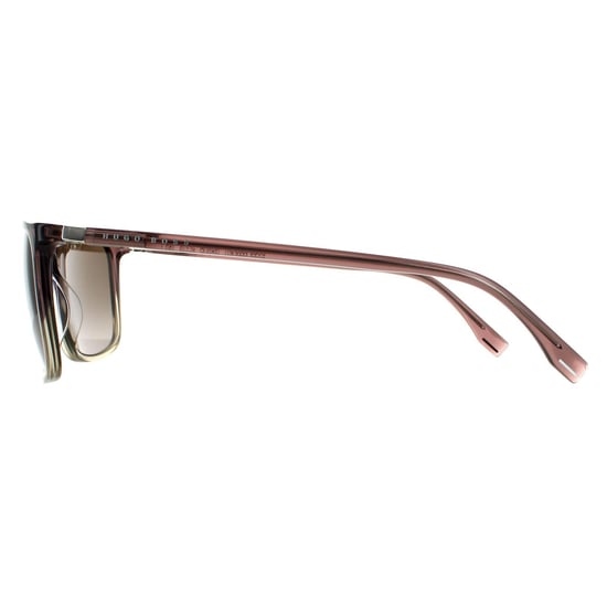 Hugo Boss Zonnenbril Boss 0665/S/It Nux Ha Brown Gray Brown Gradient - Image 3