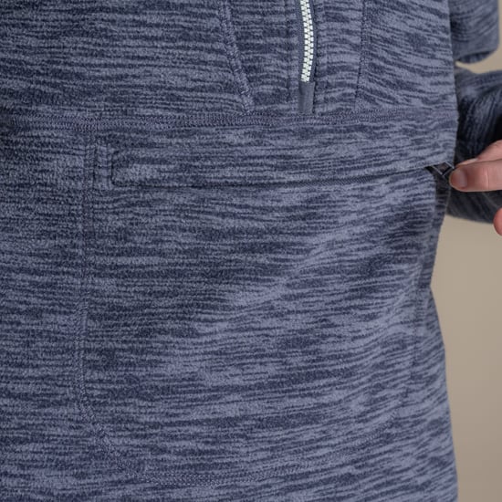Craghoppers Dames/Dames Esk II Half Zip Fleece Top (Antraciet) - Image 6