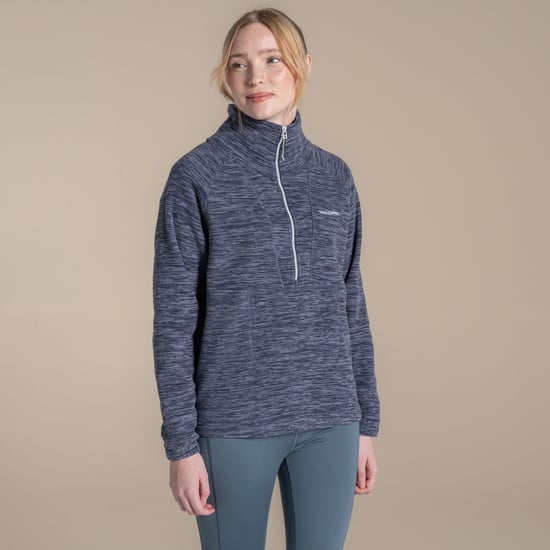 Craghoppers Dames/Dames Esk II Half Zip Fleece Top (Antraciet) - Image 4