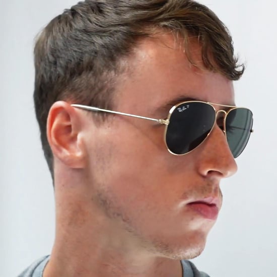 Ray-Ban Aviator unisex goud bruin gradiënt zonnebril RB3025 - Image 6