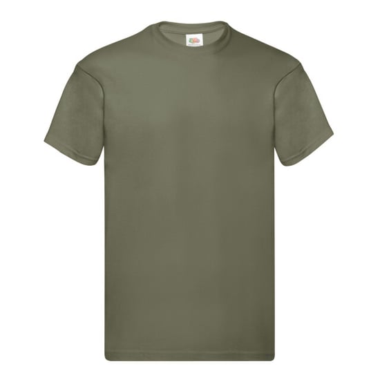 Fruit of the Loom Unisex Origineel Katoenen T-shirt voor volwassenen (Klassieke Olijf) - Image 1
