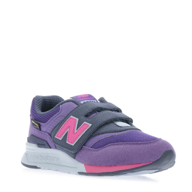 Girl s New Balance 997 Hook and Loop Trainers in Purple