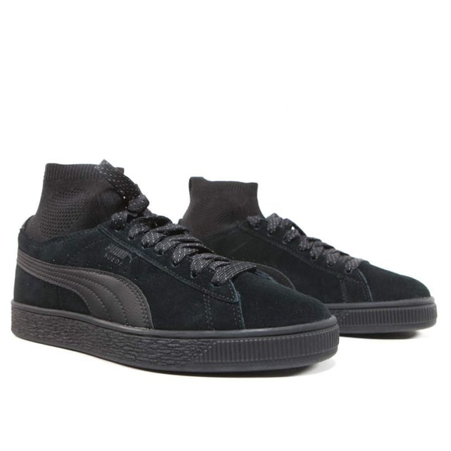 Zwarte puma sneakers clearance suede
