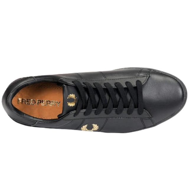 Fred perry sales schoenen zwart