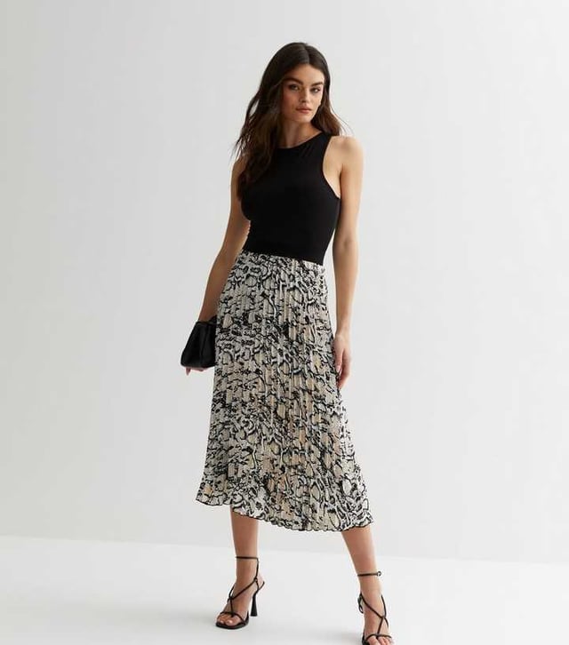 Rok best sale met dierenprint