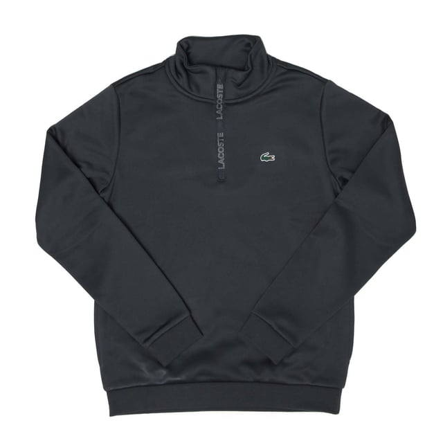Lacoste grey hotsell half zip