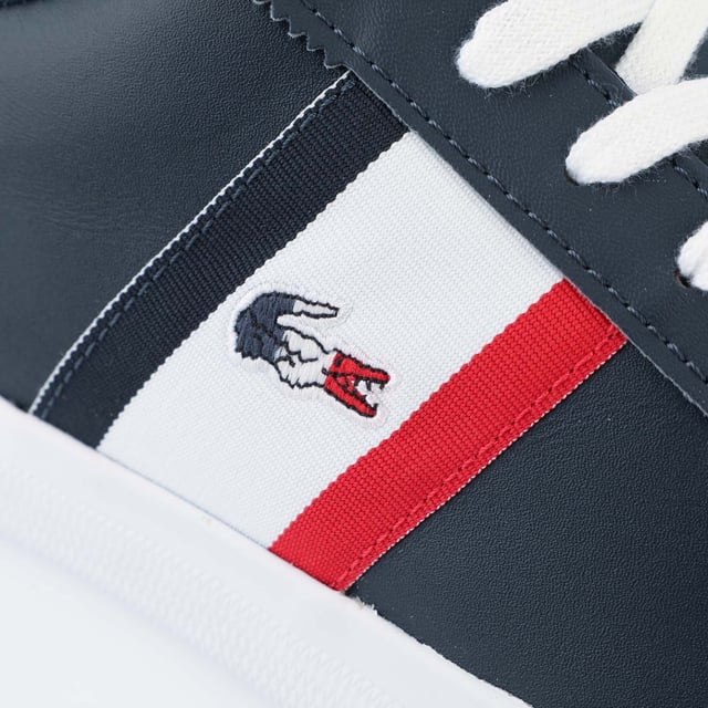Lacoste lerond best sale heren wit