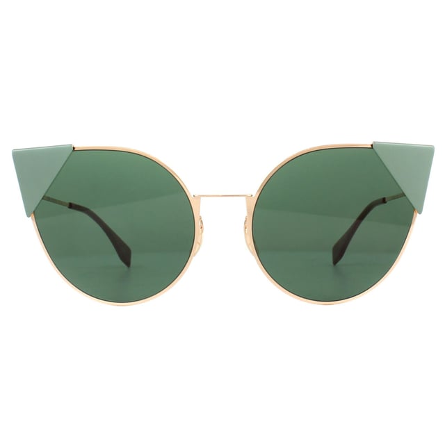 Fendi Zonnebril 0190 S DDB O7 Goud Koper Groen