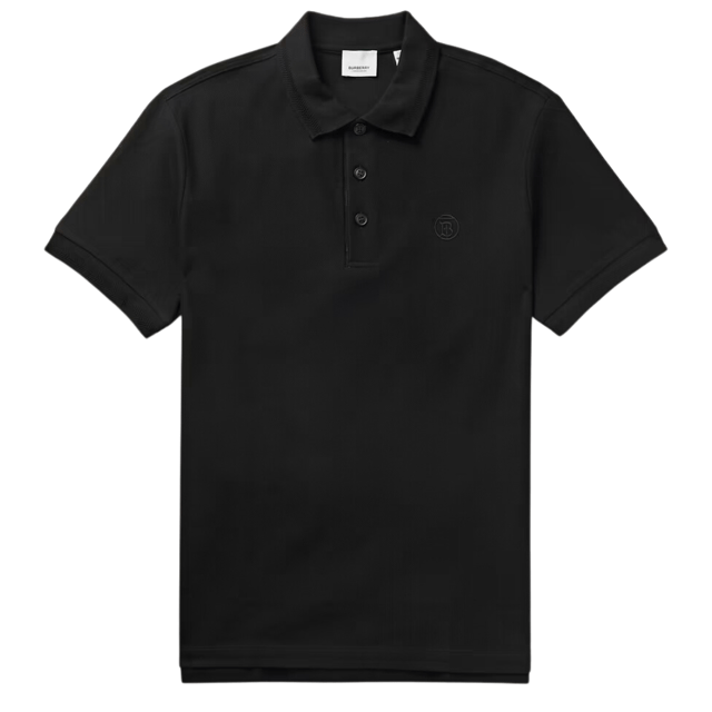 Burberry polo shirt logo best sale