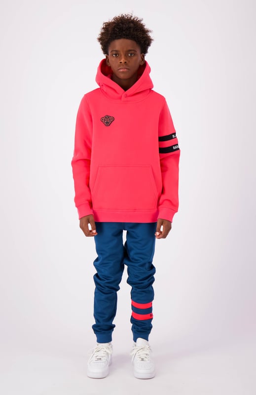 Black Bananas JR Limit Hoodie in Neonrood