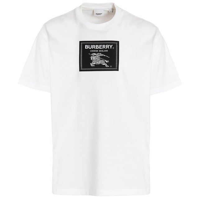 Burberry white tee outlet
