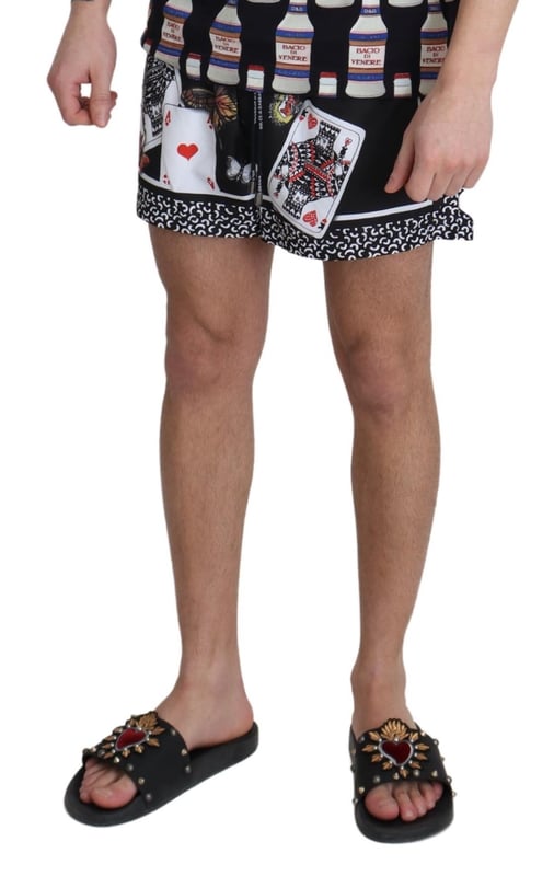 Robe Enfant Dolce & Gabbana - Imprimé Cartes à Jouer Multicolore - Taille 4 Ans - Neuf Avec étiquette