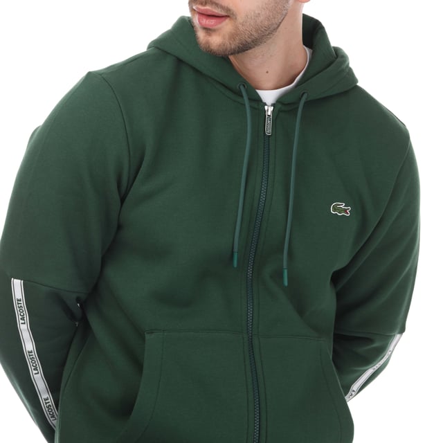 Lacoste zip up fleece on sale