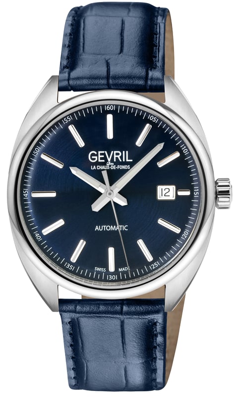 Seiko Presage SSA347J1 - Automatisch Herenhorloge Met Blauwe Wijzerplaat En Zilverkleurige Band