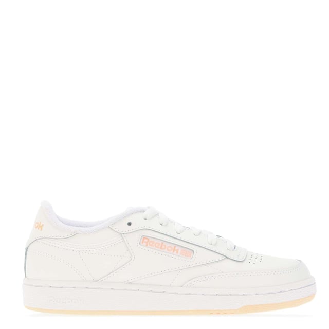 Women s Reebok Classics Classic Club C 85 Trainers in White