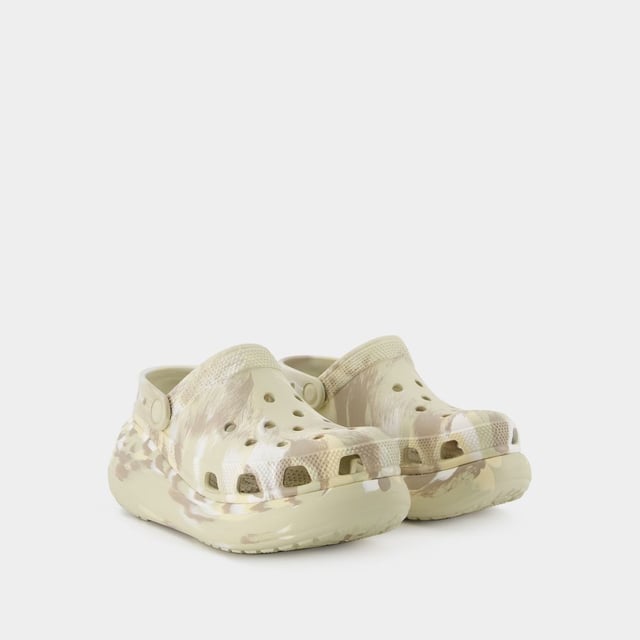 Crush Classic muiltjes Crocs Marbled Bone Multi