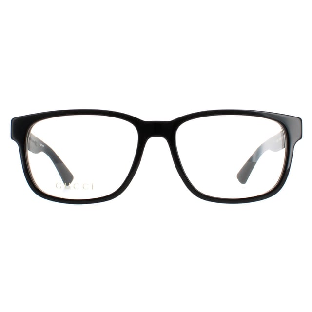 Gucci brilmontuur GG0011O 005 Zwart Mannen