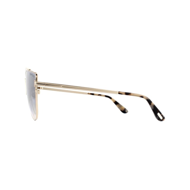 Tom Ford Zonnebril Jacquelyn 0563 28C Glanzende Roos Gouden Rook