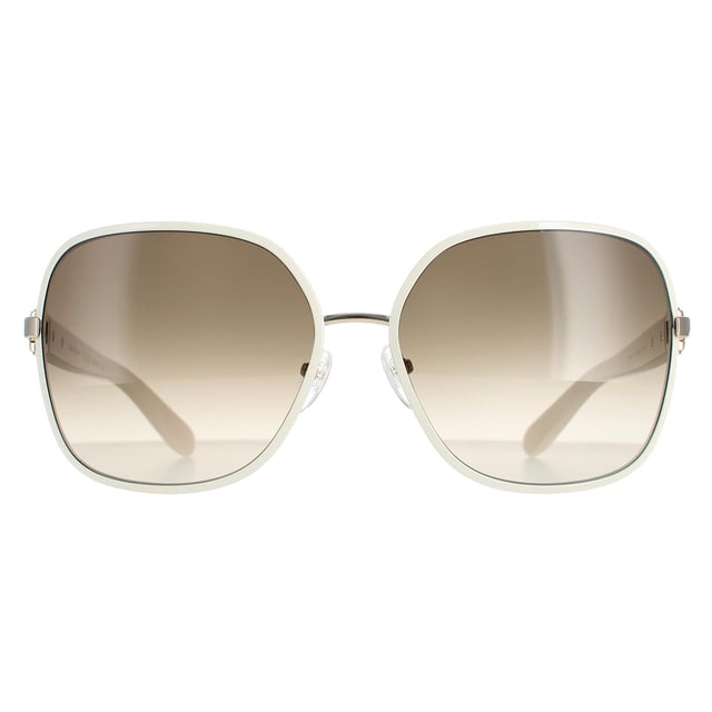 Salvatore Ferragamo Butterfly Dames Light Gold Ivoorbruine SF150s