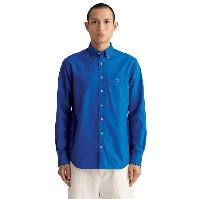 Gant heren overhemd met normale pasvorm Het Oxford shirt