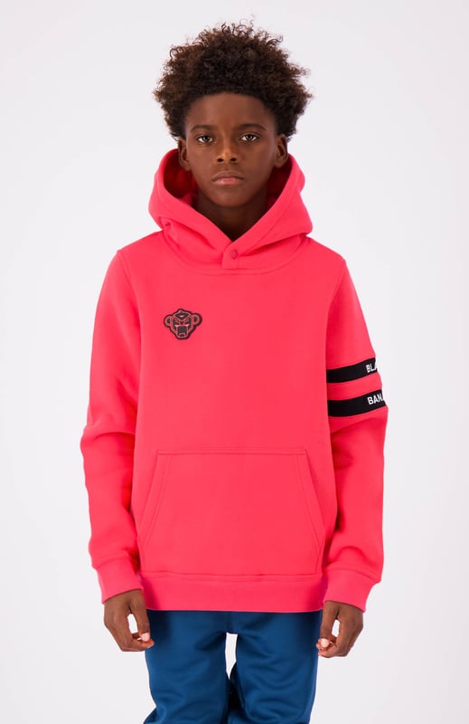 Black Bananas JR Limit Hoodie in Neonrood
