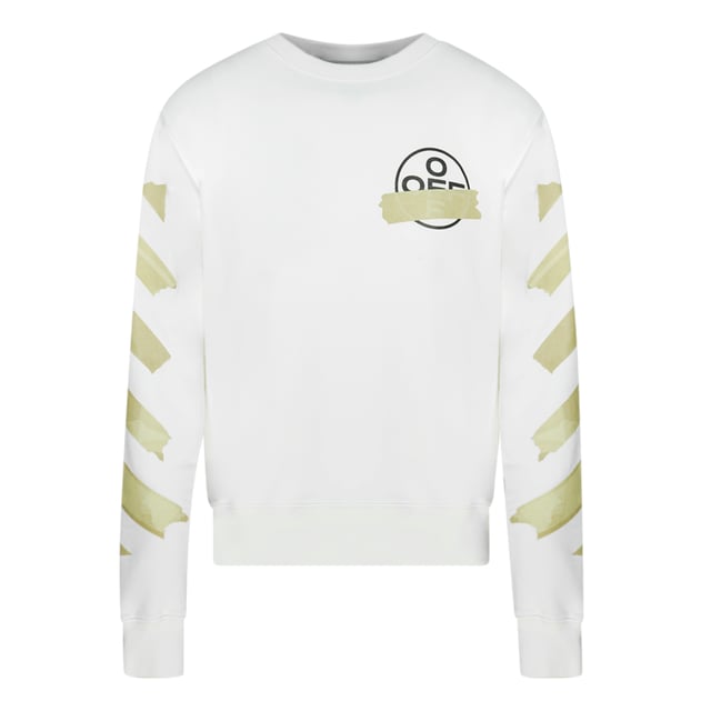 Off white sales witte trui