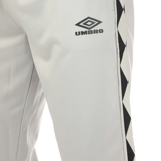 Umbro tricot trainingsbroek met tape voor heren grijs