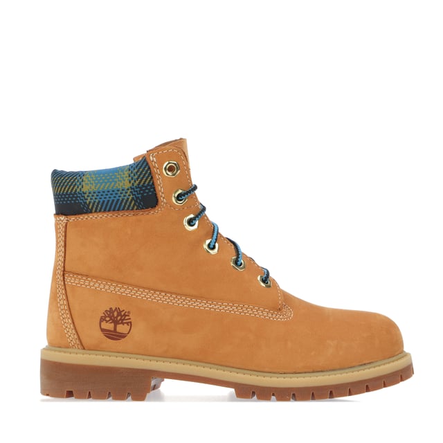 Boy s Timberland 6 Inch Lace Up Waterproof Boots in Wheat