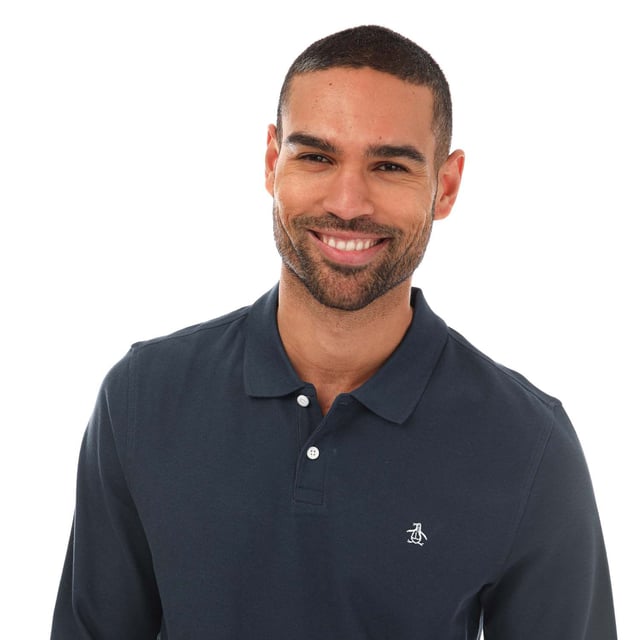 Penguin long sleeve sales polo