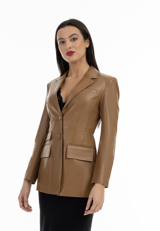 Blazer - Dames - Stijlvolle Blazer van Hoogwaardig Materiaal met Moderne Pasvorm en Elegante Afwerking