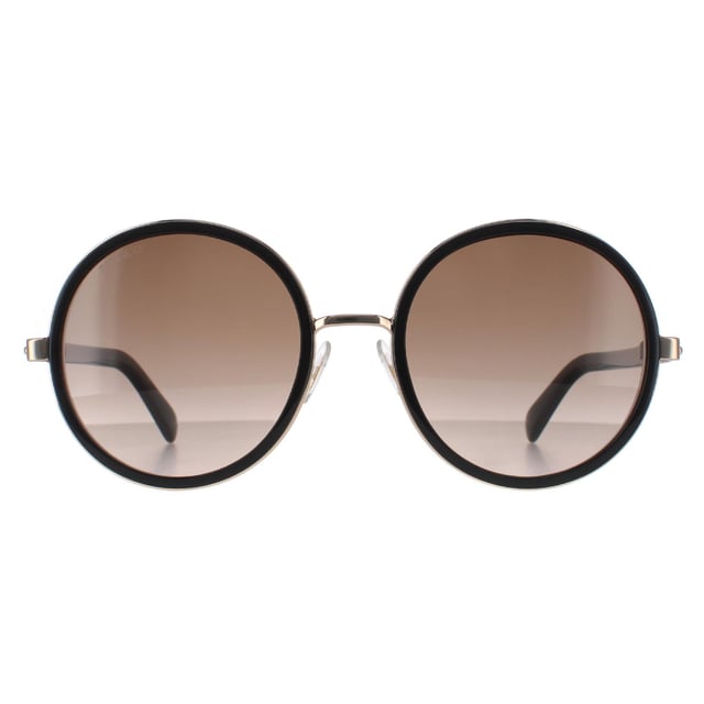 Jimmy Choo ANDIE S J7Q J6 goud zwart bruin gradi nt zonnebril