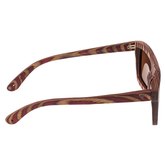 Houten Retro Gepolariseerde Zonnebril - Vierkante UV400 Zonnebril Voor Heren En Dames - Uniek Houtdesign